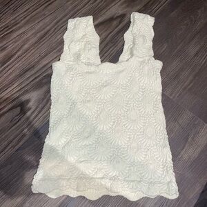Cream Free People Top